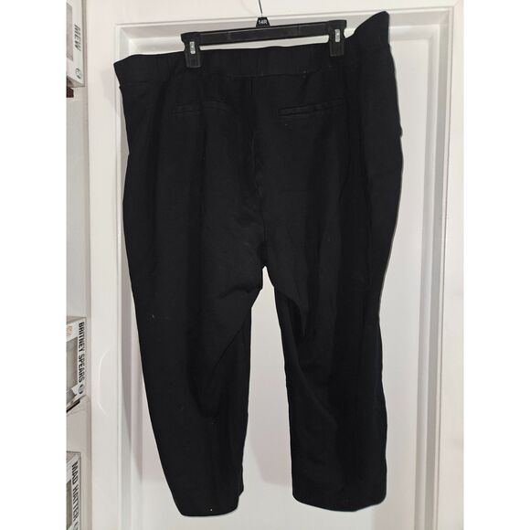 Torrid Black Pull-On Work Pants Slacks Size 4R - Picture 2 of 3